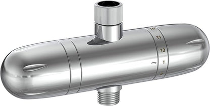 High Output Multi-Stage Shower Filter for Hard Water Softening, KDF-55 High Capacity Shower Head Filter to Remove Chlorine, Heavy Metals & Impurities, Water Softener Revitalizes Skin, Hair & Nails