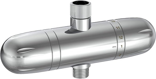 High Output Multi-Stage Shower Filter for Hard Water Softening, KDF-55 High Capacity Shower Head Filter to Remove Chlorine, Heavy Metals & Impurities, Water Softener Revitalizes Skin, Hair & Nails