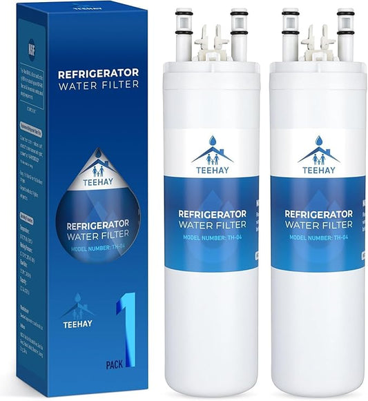 TEEHAY WF3CB Frigidaire Water Filter Replacement, Compatible with Frigidaire FFHS2322MS, FFHS2611LB, FFHS2611LW, FFHS2611PF, FFHS2612LS, FFHS2622MS, FFHS2622MW, FFSS2315TE, FFSS2315TP, 2 Pack