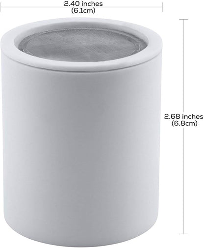 Aqua Earth Replacement Shower Filter Cartridge For Hard Water Compatible with Any Shower Filter of Similar Design Universal High Output