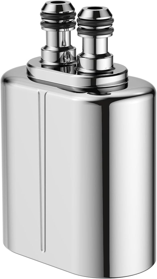 Veken Shower Filter Replacement Cartridge, Chrome