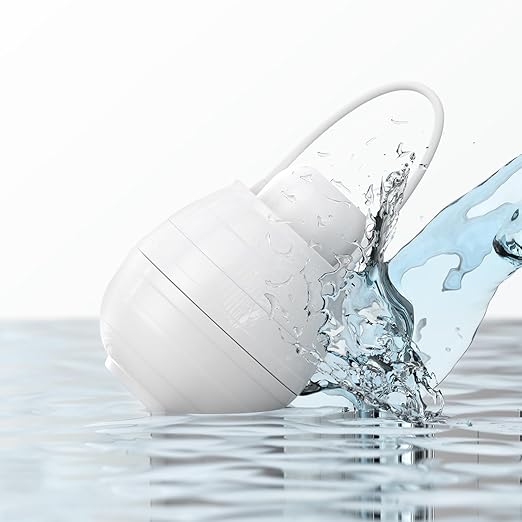 Bath Water Filter for Tub Fauce,10-Stage Bathtub Filter with Vitamin C.Eliminates Chlorine,Impurities,Softens Hard Water for Skin & Hair Care,BPA-Free+pH Balance,3000Gal Capacity (Porcelain White)