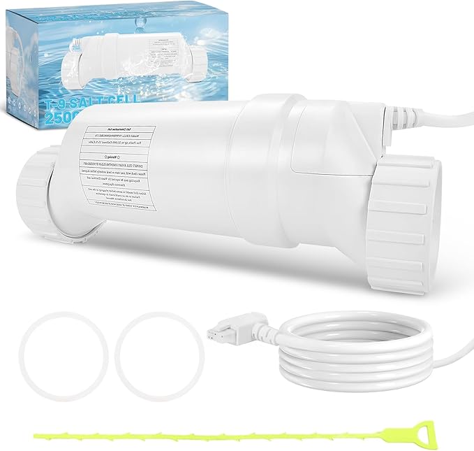 T-9 Salt Cell Replacement Compatible with Hayward AquaRite, AquaTrol, Pro Logic, Fit for BLT9H W3T-Cell-9, Up to 25K Gallon Turbo Chlorine Generator