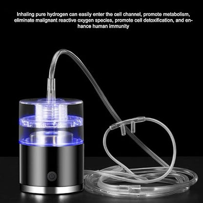 Hydrogen Water Bottle, PEM SPE Technology Electrolytic Water Glass Machine, Insulated Stainless Steel, Ionized Water Generator, Portable Cup for Home, Office, Daily, Drinking