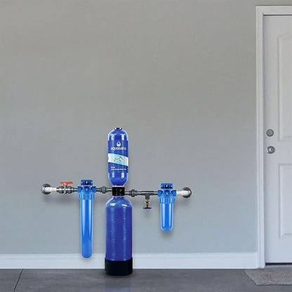 Aquasana Whole House Water Filter System | 1,000,000 Gallons | Carbon & KDF Media | Reduces 97% Chlorine & Sediment | Includes Pre- and Post-Filters | Rhino WH-1000