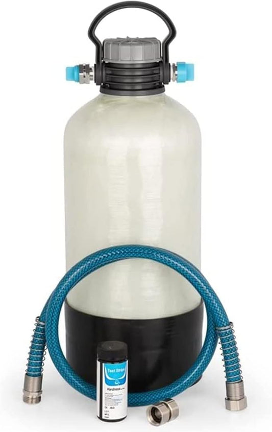 Camco TastePURE Portable Water Softener | Helps Reduce The Hardness of Your RV or Boat's Water | Features a Compact Design (40655)