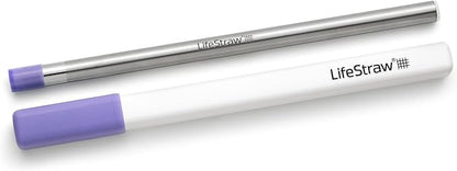 LifeStraw Sip – Reusable Stainless Steel Water Filter Drinking Straw