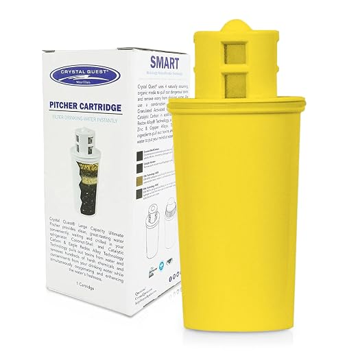 Crystal Quest Demineralizer (DI) Water Filter Pitcher Cartridge – Advanced Filtration for Clean, Healthy Water, Removes Contaminants, Long-Lasting Design, Easy Installation, 500 Gallons Capacity
