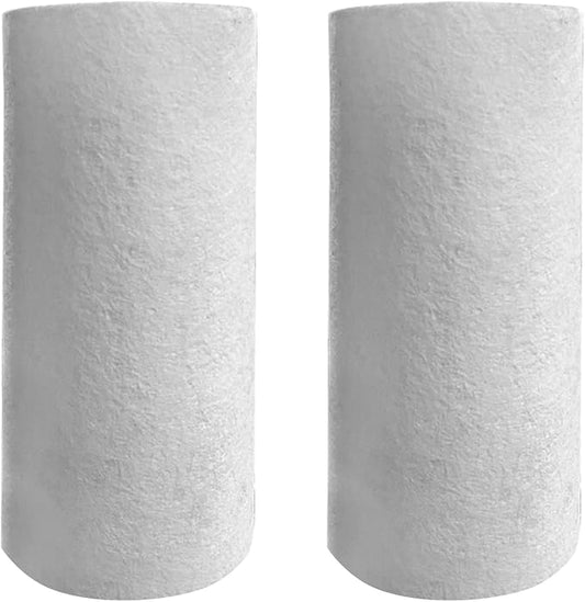 2 Pack Water Filter White Element 1.1" x 10",Sediment Water Filter Replacement Cartridge