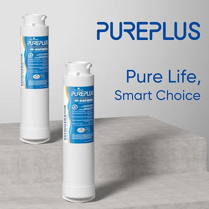 PUREPLUS EPTWFU01 Refrigerator Water Filter, Compatible with Frigidaire EWF02, GP006, Pure Source Ultra II, RWF5800A, 2Pack