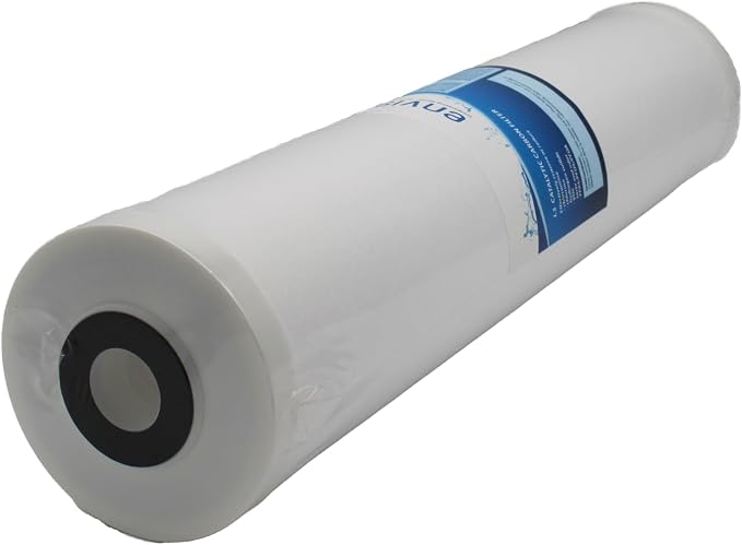 Envig L3 Iron and Hydrogen Sulfide 4.5” x 20” Whole House Water Filter Replacement, Catalytic Carbon KDF, Reducing Hydrogen Sulfide, Iron, Sediment, Chlorine, Chloramine, DBPs, PFAS/PFOS, Heavy Metal