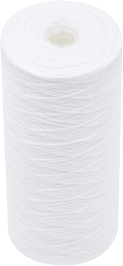 Pentair Pentek WP.5BB97P Big Blue Sediment Water Filter, 10-Inch, Whole House Polypropylene String-Wound Filter Cartridge, 10" x 4.5", 0.5 Micron 1 Count (Pack of 8)