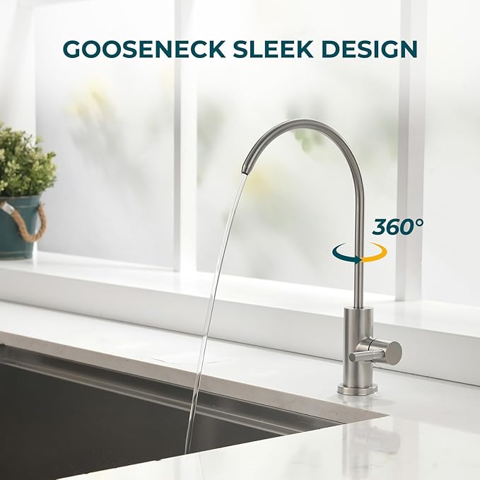 Hiqufet Touchless Kitchen Faucet RV Bathroom Faucets for Pot Filler, Farmhouse Laundry Room Camper Bar Sink Faucet