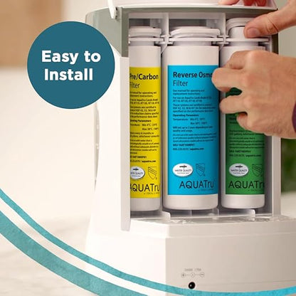 AquaTru VOC Replacement Filter with pH+ Mineral Boost for AquaTru Carafe