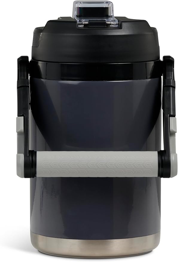Igloo Rival Fusion 54OZ Insulated Water Jug, Large Water Bottle, Sports Water Jug, Grey