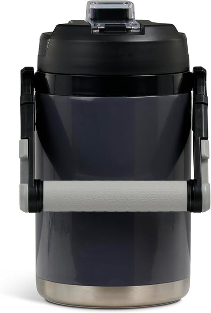 Igloo Rival Fusion 54OZ Insulated Water Jug, Large Water Bottle, Sports Water Jug, Grey