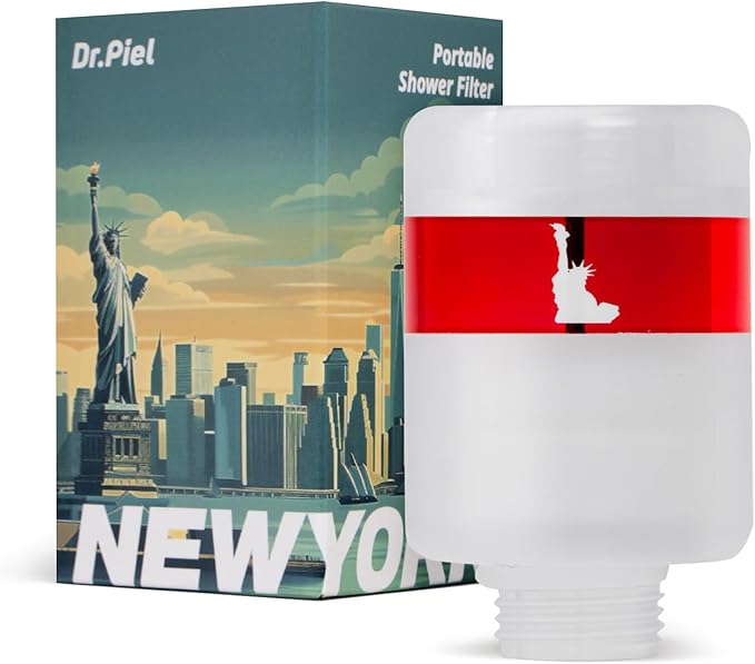 Dr. Piel Shower Filter for travel New York Edition