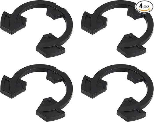 1" Water Softener Clips 7337589 Fit for GE/Kenmore Eco-Pure Eco-Water Sears North Star Water Softener, Replacement Kit 7089306 (4/pack)