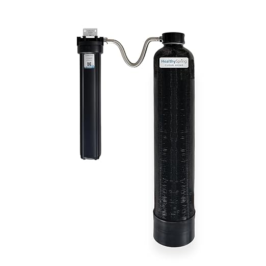 Clean Home Whole House Water Filter System – High-Capacity Carbon Filter for Chlorine & Chloramine Reduction, Up to 600,000 Gallons, Includes Pre-Filter Kit and Replacement Filter