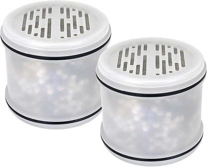 16-stage filter Replacement Fixed Shower Filter Compatible with Cobbe Fixed Filtered Shower heads 2-Pcs
