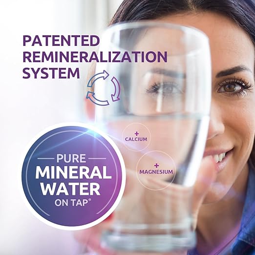 Home Master TMHP-L HydroPerfection RO System, 9-stages, 99% rejection DOW membrane, Patented 2-pass Remineralization, 4.5sec Fill Rate, 1:1 Waste Ratio, UV 99.9% EPA 97952AZ1, Lux Faucet, Fridge Ki