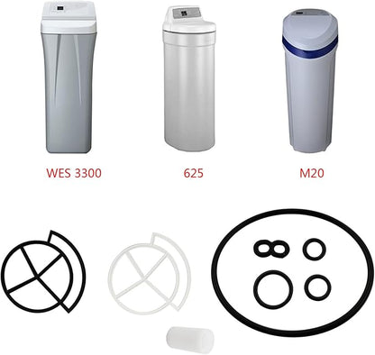 Seal Kit for 7238468 Water Softener High Flow Valve Solved Leak Only Applicable to Valves with 5 Fixed Cover Screws