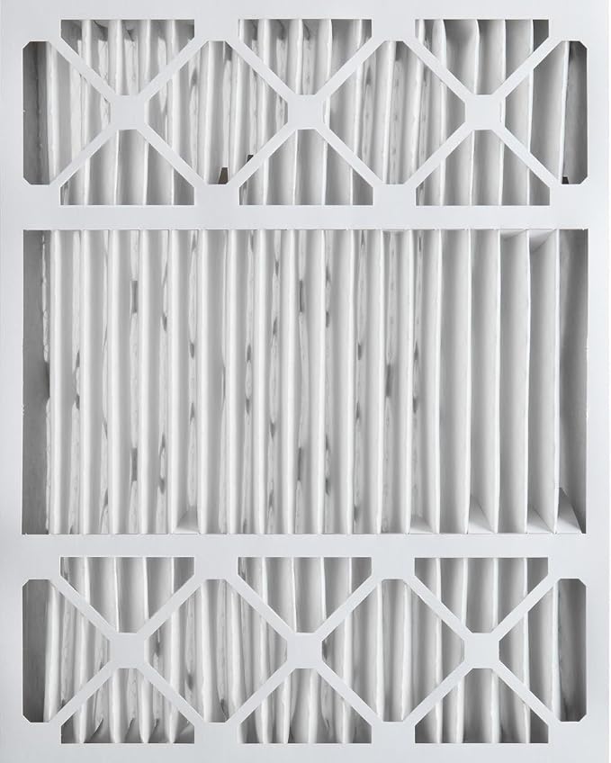 Nordic Pure 20x25x5 Honeywell/Lennox Replacement MERV 8 Air Filters 4 Pack | Actual Size: 19 7/8 x 24 7/8 x 4 3/8 Made in USA, Standard HVAC Filtration, Larger Airborne Particles, Lint, Dust & Pollen