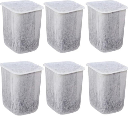 Green Piece® Filter Pods for Countertop Water Distiller – 6 Pack (12-Month Supply) Coconut Shell Activated Carbon – Removes Chlorine, VOCs & Odors – Long-Lasting Distiller Filter Replacement