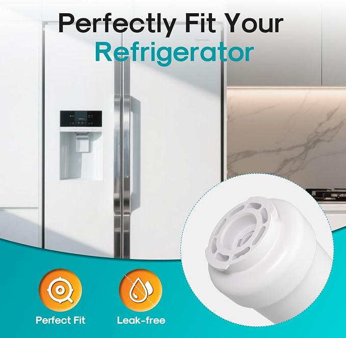 ICEPURE PRO RWF0600AH NSF/ANSI 401 NSF/ANSI 53 Certified Replacement For GE MWF Refrigerator Water Filter, MWFINT, MWFA, HDX FMG-1, GSE25GSHECSS, 46-9991, GSH25JSDDSS, GSHS6LGBBHSS, PC75009, 2PACK