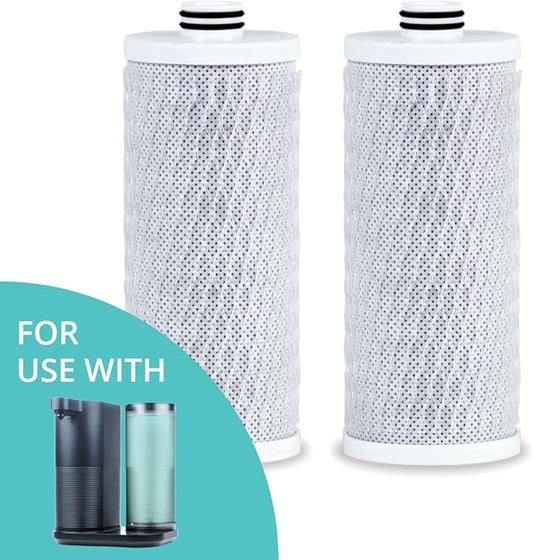 Aquasana New Replacement Filter Cartridge for Countertop Water Filter Dispenser System, Clean Water Machine - 2 Pack