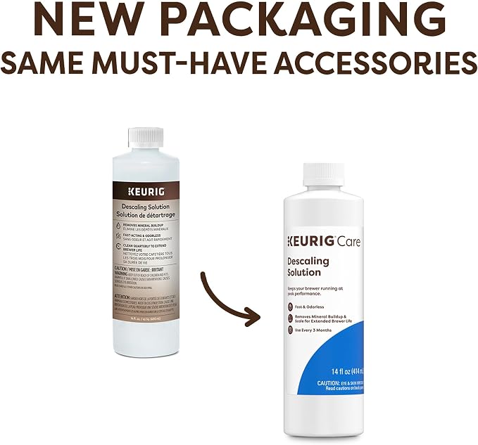 Keurig Descaling Solution For 2.0 and 1.0 K-Cup Pod Coffee Makers