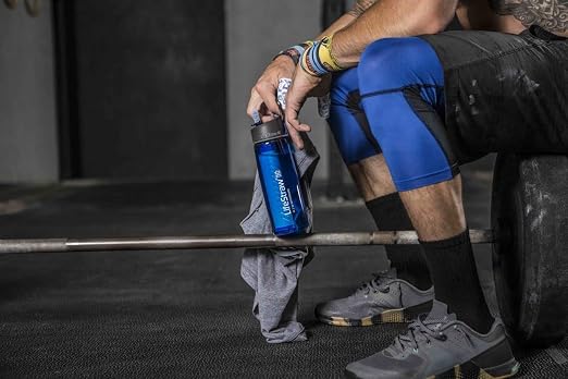 LifeStraw Go Bottle Navy Blue 22 oz