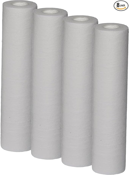 EcoPure EPW2B Whole House Replacement Filter, 2 Count (Pack of 4), White
