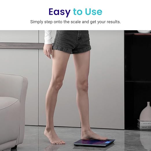 Etekcity Scale for Body Weight, Bathroom Digital Electric Scale for People, Measures Weight up to 400 lbs, Blue (Pack of 5)