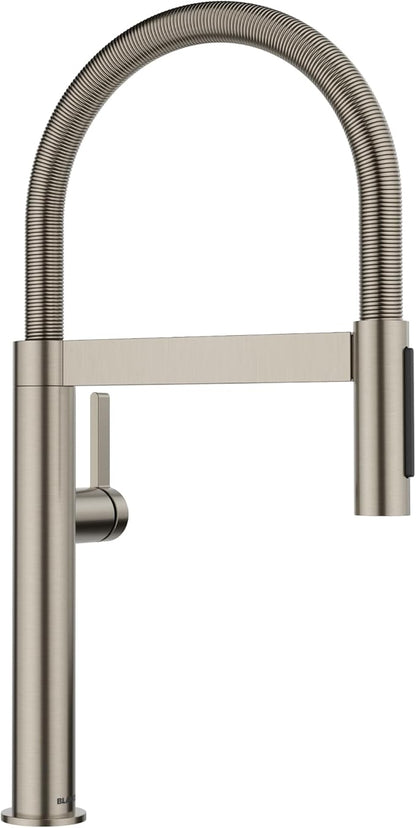 Blanco 443253 Culina II Mini Semi-Pro Kitchen Faucet - 1.5 GPM - Satin Platinum