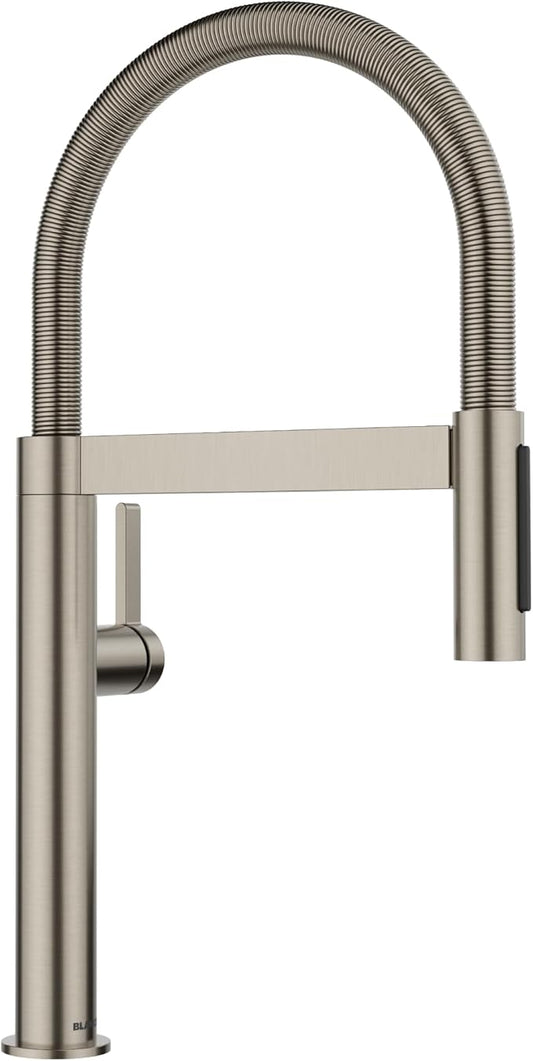 Blanco 443253 Culina II Mini Semi-Pro Kitchen Faucet - 1.5 GPM - Satin Platinum