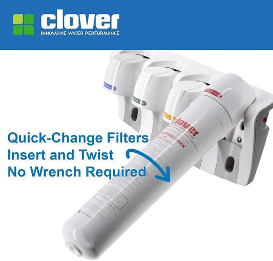 Aquverse Clover Reverse Osmosis Membrane Replacement Filter for Under-Sink RO System