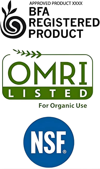 Descaling Cleaning Solution for all Coffee and Espresso Machines - ORMRI Certified for Organic Use (4 Single Use Packets)
