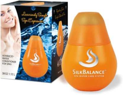 Silk Balance Natural Hot Tub Water Care - Premium Simple Luxury Hot Tub Water Solution 2 Month Supply
