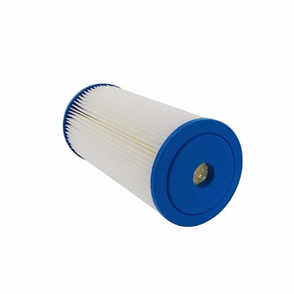 Hydronix SPC-45-1001 Universal Whole House Sediment Pleated Water Filter, Washable and Reusable, 4.5" x 10" - 1 Micron
