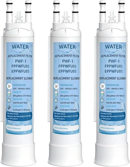 Replacement Compatible with FPPWFUOI Pure PWF-l White, 3 Count (Pack of 1)