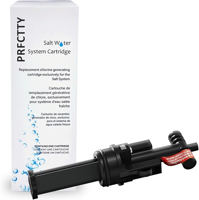 Salt System Cartridge Compatible with Hot Springs & Caldera Spas & Hot Tubs, Hot Springs Highlife,Limelight, Chlorine Generating Salt System Filter, Spa Water Treatment Cartridge (1 Pack)