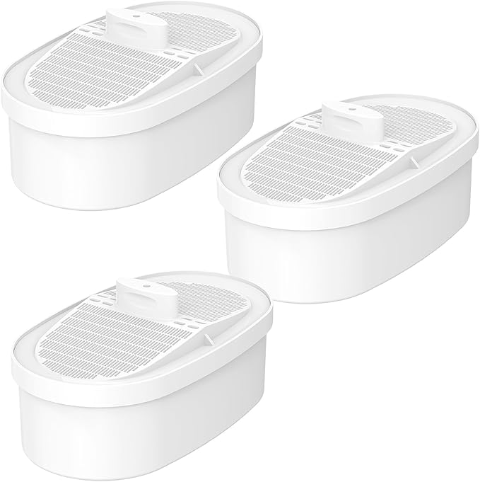 Replacement Filter for Waterdrop® WD-PF-01A Plus, Reduces PFOA/PFOS, Chlorine, Compatible with Waterdrop® Pitchers, Lasts 3 Months or 200 Gallons, Pack of 3