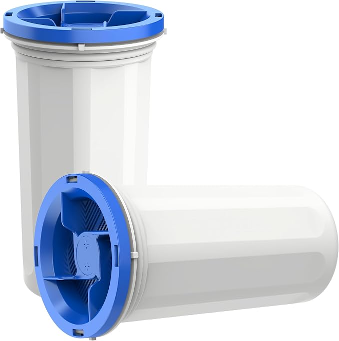 Replacement for ZEROF01 New Culligan Pitcher and dispenser, 2 Pack | Five-Stage Filter System, Effectively Reducing Lead, PFAS, Mercury, Chromium & Contaminants by Sensiblopt