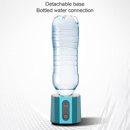 Hydrogen Water Ionizer Machine 208ml Portable Generator 6000-8000 PPB PEM Technology Glass Health Cup Silver