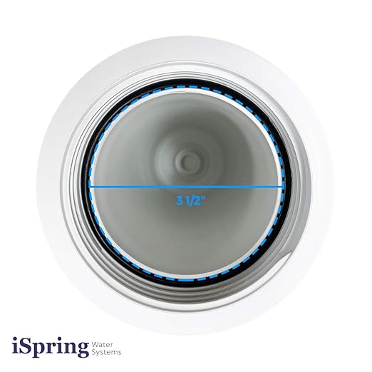 iSpring Housing O-Ring, 3 1/2", for RCC Series RO System and Countertop Water Filter Housing Sump O ring ORFx3, Black, 3 Piece