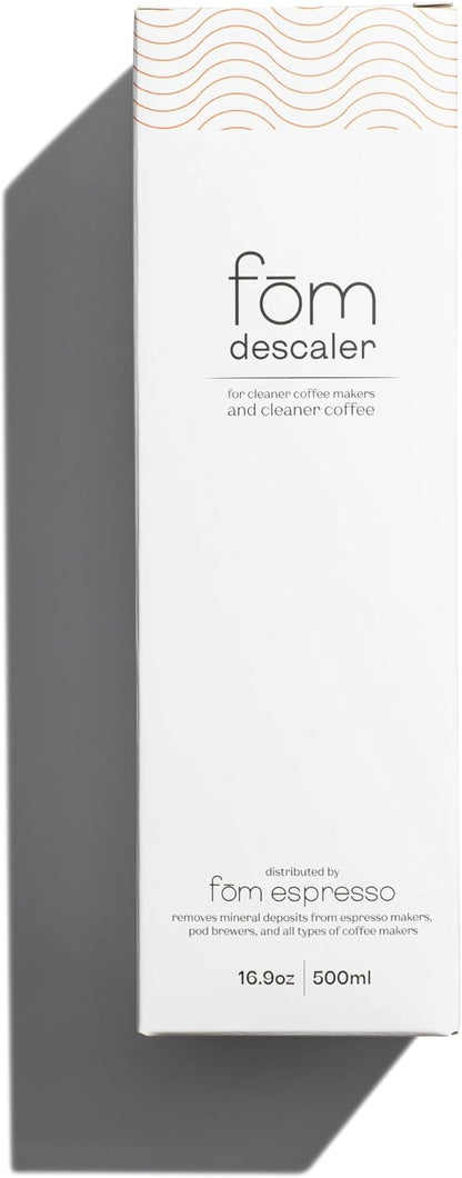 Descaler | Liquid Descaling Solution for Nespresso, Delonghi, Breville and All Types of Espresso Machines | Descaler Removes Mineral Desposits for Cleaner Coffee Makers and Cleaner Coffee
