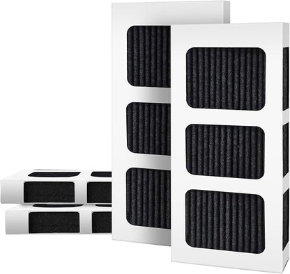 GLACIER FRESH Refrigerator Air Filter, Compatible with PAULTRA2(4 Pack) | Pureair Ultra 2, Pure Air Ultra 2, Pureair Ultra ii, Electrolux 242047805, 5303918847, EAP12364179