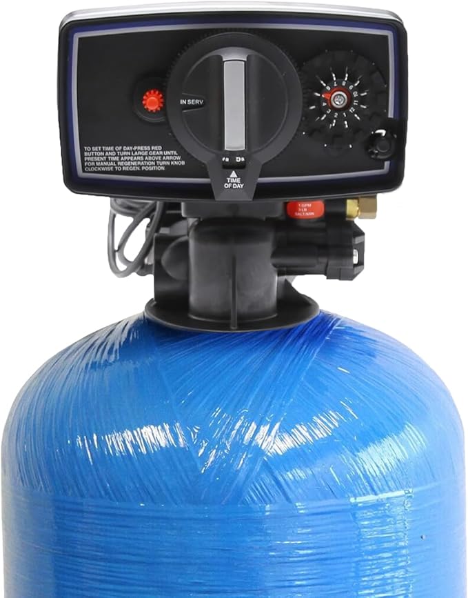 5600 Water Softener Valve,12-Day Timer Control Control Valve,Timer Valve Water Softener,High Performance Digital Metered on Demand Replacement Head and Water Distributor……