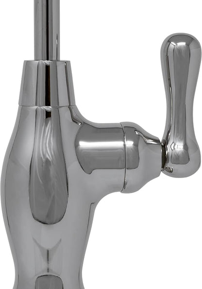 Metpure Non-airgap NSF Certified RO Faucet Reverse Osmosis Drinking Water Filtration System Water Dispenser Spout (Polished Nickel). Vase Style with Faucet Wrench.